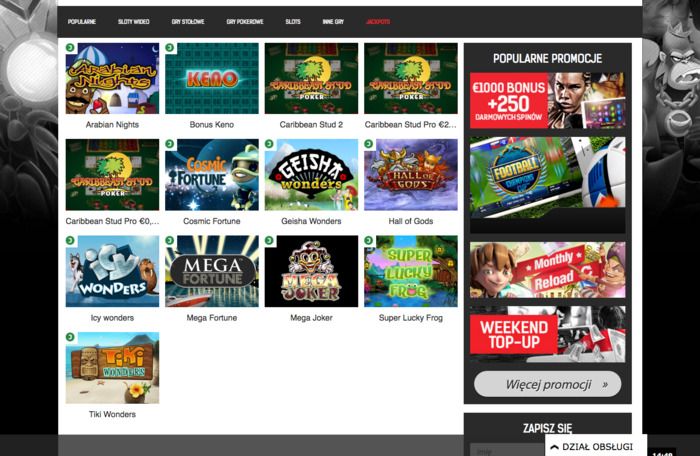 Jackpoty w kasynie online RedBet