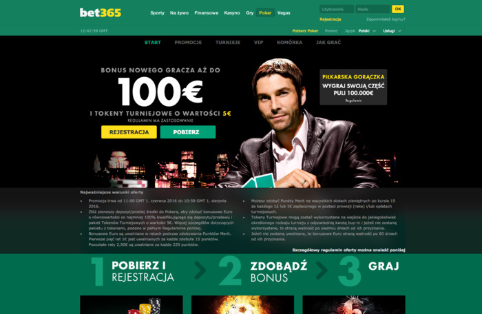 Poker online w Bet365