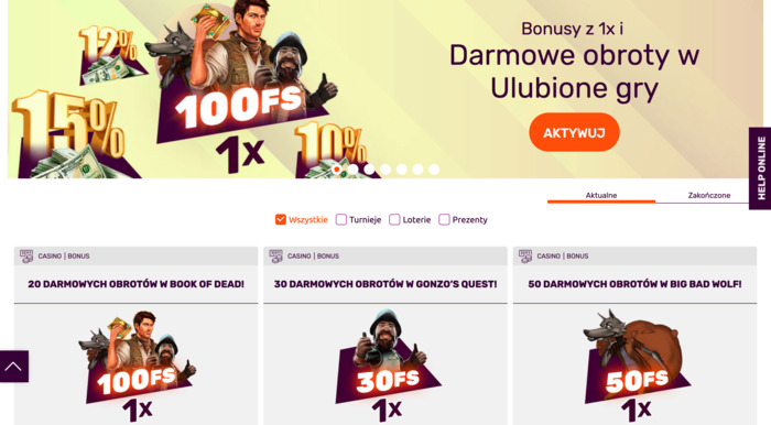 promocje kasynowe All Right Casino