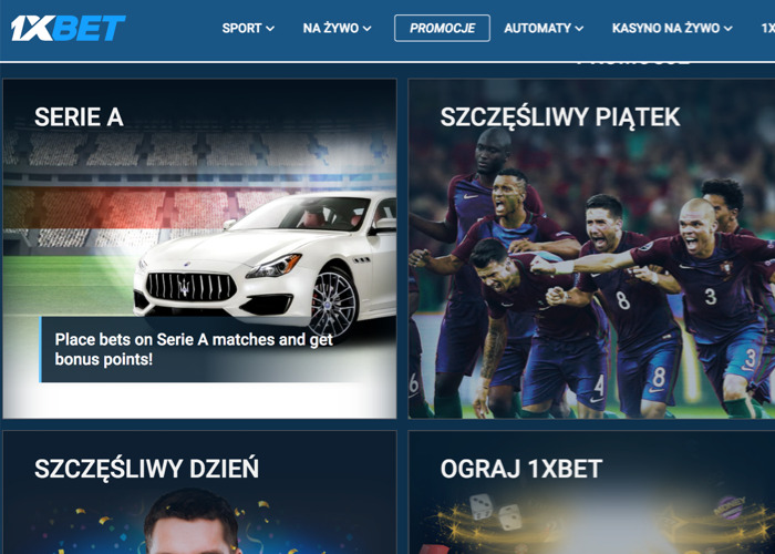 promocje kasynowe w 1xbet