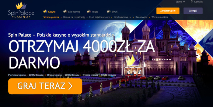 Spin Palace kasyno wirtualne