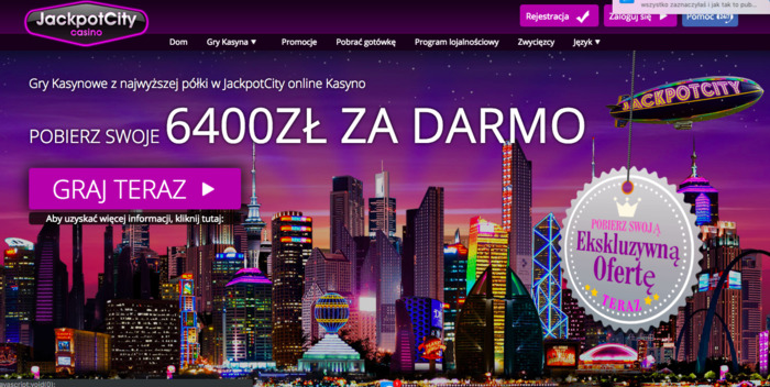 strona główna Jackpot City