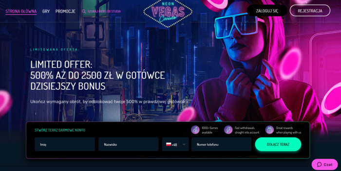 strona główna NeonVegas